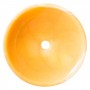 Sybilla - Lavabo in onice arancione