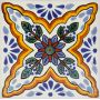 Esperanza - Piastrelle Messicane in Ceramica 30 pezzi