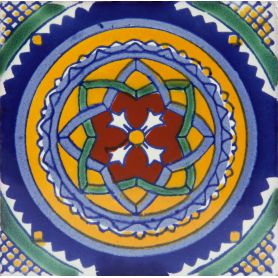 Ruben - piastrelle decorate dal Messico - 30 pezzi