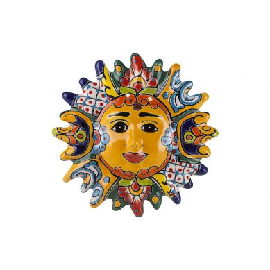 Sole decorato a mano dal Messico - 32 cm