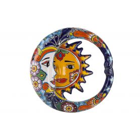 Ellisse Messicana - decorazione in ceramica - 37 cm