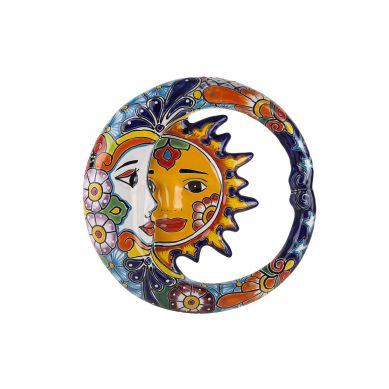Decorazione in ceramica - Ellisse messicana - 37 cm