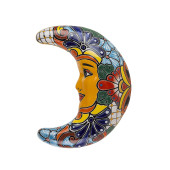 Decorazione in ceramica - mezzaluna dal Messico