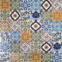 Wati - patchwork decorativo dalla Tunisia 10 x 10 cm