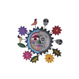 Sol de Vida y Muerte - decorazione appesa dal Messico - diametro 25 cm