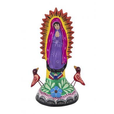 Virgen con base - statua della Vergine di Guadalupe