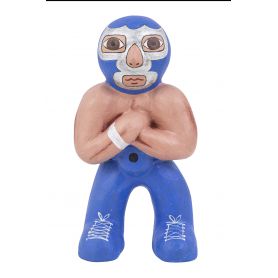 Blue Demone - lottatore di wrestling del Messico - altezza 15 cm