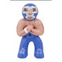 Blue demone - lottatore di wrestling del Messico - altezza 15 cm