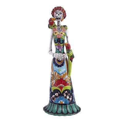 Frida Guacamayo - figura tradizionale di La Catrina
