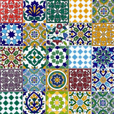 Pazzo - piastrelle decorative stile marocchine 10 x 10 cm