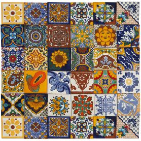 Conrado - patchwork piastrelle messicane in ceramica