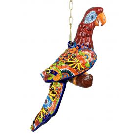 Guacamaya - figurina di pappagallo in ceramica