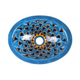 Aqua Azul Mini - lavabo da incasso ovale