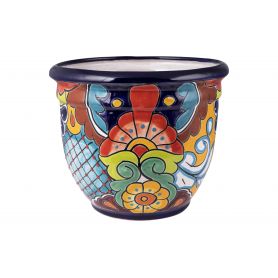 Aro - vaso da fiori - decorazione in ceramica messicana