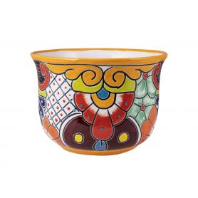 Vaso da Fiori Italiana - decorazione in ceramica messicana