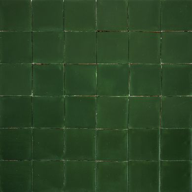 Verde Esmeralda - piastrelle monocolore di ceramica verde scuro