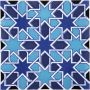 Casablanca - Piastrelle di ceramica marocchina 20x20 cm