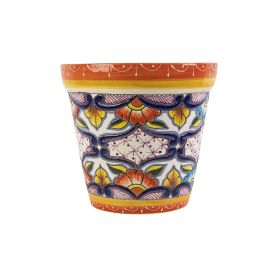 Vaso da fiori decorativo messicano - 25 cm