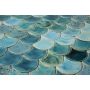 Scaglie di pesce - set di piastrelle "Mediterranean Breeze" della serie "Water