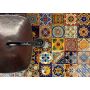 Girasol - patchwork colorato da piastrelle messicane