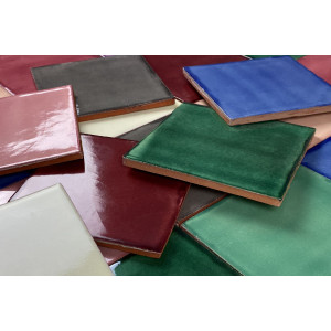 Ciruela - piastrelle di ceramica patchwork - 30 pezzi