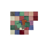 Ciruela - piastrelle di ceramica patchwork - 30 pezzi