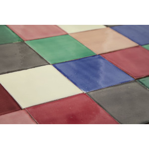 Ciruela - piastrelle di ceramica patchwork - 30 pezzi