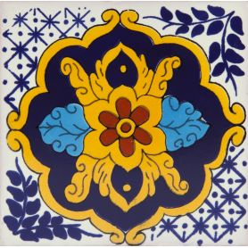 Cortina - piastrelle messicane in ceramica 30 pezzi, Talavera
